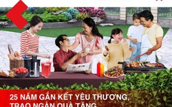 “25 năm gắn kết yêu thương, trao nghìn quà tặng” cùng Techcombank