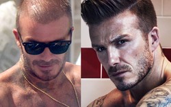 Phát hiện sự thật về mái tóc lơ thơ bị chê bai của David Beckham