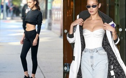 Bella Hadid sở hữu vóc dáng đẹp hơn sau khi tăng cân