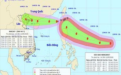 Siêu bão MANGKHUT giật cấp 16 nối đuôi bão số 5 vào Biển Đông