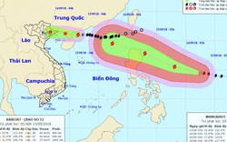 Cập nhật tin bão: Bão số 5 cách Quảng Ninh 400km, siêu bão MANGKHUT vào biển Đông