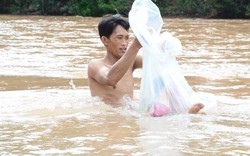 Học sinh qua suối bằng túi nilon, Chủ tịch tỉnh Điện Biên chỉ đạo xây cầu vượt suối Nậm Chim