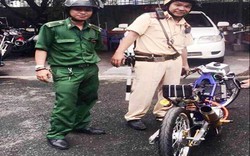 Chạy xe “quái thú” gầm rú trên phố Sài Gòn, thanh niên gặp ngay cảnh sát
