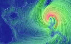 Siêu bão MANGKHUT đang quần thảo đảo Lu-Dông, sắp vào Biển Đông