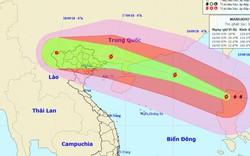 Tin bão mới nhất: Mangkhut khả năng đổ bộ Trung Quốc, tâm bão cách Móng Cái 100km