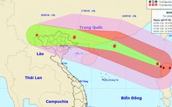 Tin mới nhất: Bão Mangkhut giảm 2 cấp, đi nhanh trên biển Đông