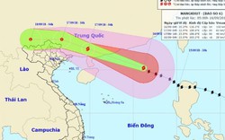 Bão MANGKHUT giật cấp 17 áp sát Trung Quốc, miền Bắc sắp mưa lớn