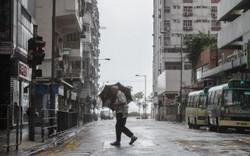 Siêu bão Mangkhut áp sát, toàn bộ Hồng Kông tê liệt