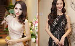 Hoa hậu Hương Giang diện đầm trong suốt “đọ sắc” Jun Vũ ở sự kiện