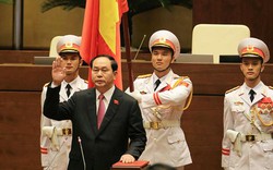 Những người được Chủ tịch nước Trần Đại Quang thăng hàm tướng