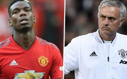 SỐC: Pogba và Mourinho lườm nhau như kẻ thù trên sân tập