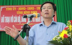Chủ tịch Bình Định: "Lãnh đạo không xứng đáng với dân nên tự nghỉ"