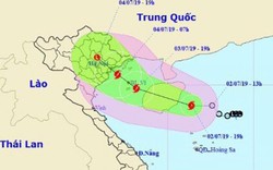 Bão số 2 chính thức hình thành, giật cấp 11 hướng vào Quảng Ninh-Hải Phòng