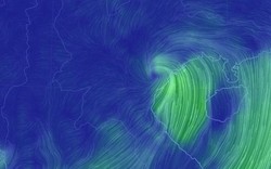 Tin mới nhất về bão số 2 đổ bộ đất liền Hải Phòng-Nam Định