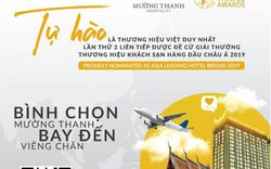 Mường Thanh tiếp tục lọt đề cử “Thương hiệu khách sạn hàng đầu Châu Á 2019” của WTA