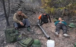Cháy rừng ở Hà Tĩnh: Gửi những người chống "giặc lửa" trên đỉnh rú