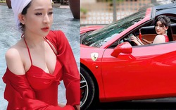 Vợ cũ Hồ Quang Hiếu lái siêu xe 16 tỷ giống Tuấn Hưng, fan nam "xếp hàng" làm điều này