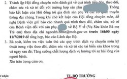 Mẹ con sản phụ ở Huế tử vong bất thường: Bộ Y tế chỉ đạo khẩn