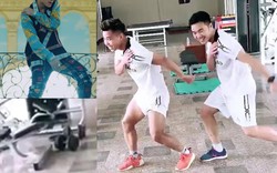 Clip: Xuân Trường, Văn Thanh nhí nhố "bắt chước" Sơn Tùng MTP