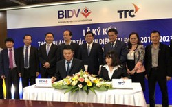 Lễ ký kết thỏa thuận hợp tác toàn diện giai đoạn 2019-2023 giữa Tập đoàn TTC và BIDV