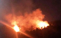 Cháy dữ dội trên núi Bà Hỏa, cả khu phố ở Quy Nhơn náo loạn