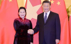 Chủ tịch QH hội kiến Tổng Bí thư, Chủ tịch Trung Quốc Tập Cận Bình