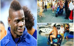 “Siêu quậy” Balotelli tung tiền thách người khác lao xe xuống biển