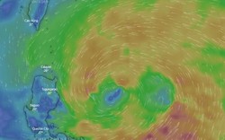 Áp thấp nhiệt đới khả năng mạnh thành bão xuất hiện gần Biển Đông