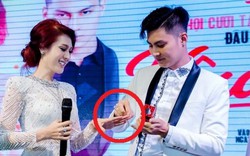 Vì sao Lâm Khánh Chi và chồng trẻ đeo nhẫn cưới giả 200.000 đồng?