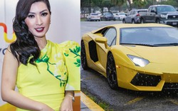 Nguyễn Hồng Nhung đi sự kiện tại Mỹ: Lái Lamborghini 500.000 USD, đeo nhẫn 30.000 USD