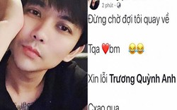 Status Tim viết nhắc đến Trương Quỳnh Anh lúc 1 giờ sáng khiến dân mạng xôn xao