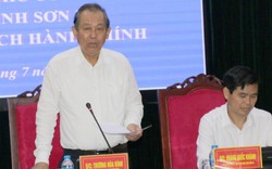 Phó Thủ tướng Trương Hòa Bình kiểm tra công tác cải cách hành chính tại Sơn La
