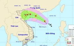 Tin bão mới nhất- cơn bão số 3: Bão sẽ đi vào Quảng Ninh- Nam Định