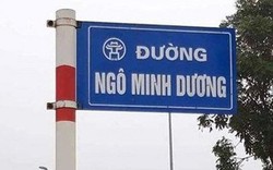 Việc cắm biển đường Ngô Minh Dương: Trách nhiệm thuộc về chủ đầu tư