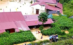 Lào Cai: Trường học ở Si Ma Cai ngập trong biển nước do mưa lớn