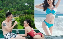 Body nóng bỏng của 2 cô bồ sao nam hot nhất màn ảnh Việt