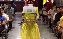 Bệnh viện sử dụng robot làm y tá ở Thái Lan