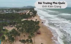 Bãi Trường Phú Quốc nhìn từ trên cao: Nước không thể thoát ra biển