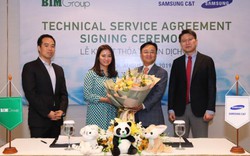 Bim Group kí kết thỏa thuận với Samsung C&T nhằm phát triển dự án công viên nước Phu Quoc Marina