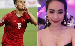 Sau tin đồn chia tay Nhật Lê, Quang Hải liên tục "thả tim" cô gái Sài thành này