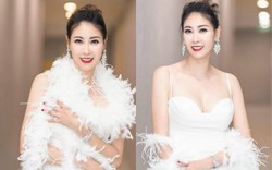 Hoa hậu Hà Kiều Anh mặc váy đẹp như thiên nga, cả showbiz ngước nhìn