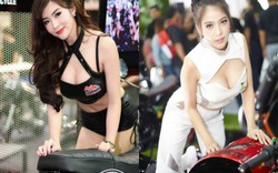 Rạo rực ngắm dàn siêu mẫu cực HOT tạo dáng bên xế nổ