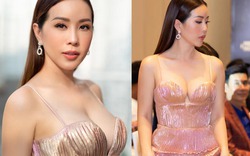 Hoa hậu Thu Hoài khoe vòng 1 táo bạo bên dàn mỹ nam 6 múi