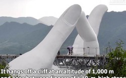 Không chỉ ở Việt Nam, Trung Quốc cũng có cầu bàn tay khổng lồ