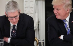 Tổng thống Trump thân thiết với CEO Apple Tim Cook cỡ nào?