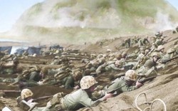 Ảnh màu cực độc thủy quân lục chiến Mỹ đánh chiếm đảo Iwo Jima của Nhật
