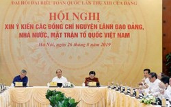 Ông Trần Đức Lương, Nguyễn Tấn Dũng và nhiều vị nguyên lãnh đạo dự hội nghị xin ý kiến