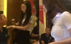 Xôn xao clip 3 nữ tiếp viên Việt đút cho khách Trung Quốc ăn ở quán