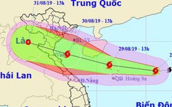 Tin bão số 4 tối 29/8: Mạnh cấp 9 giật cấp 11 cách đất liền 170km