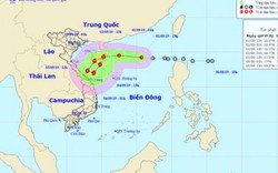 TIN MỚI: Áp thấp nhiệt đới sẽ mạnh lên thành bão vào miền Trung